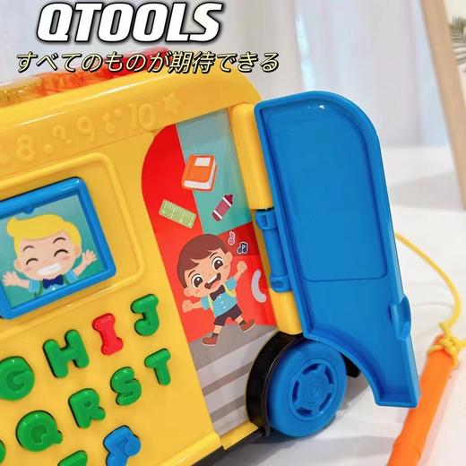 伟易达4合1字母巴士拖拉玩具车早教课木琴儿童音乐益智玩具宝宝 商品图2