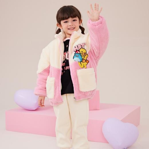 B.DUCK小黄鸭童装冬季休闲摇粒绒外套105-130 BF5411080 商品图1