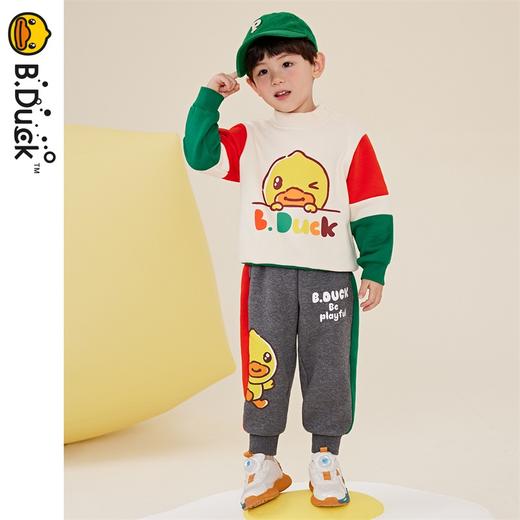 B.DUCK小黄鸭童装冬季针织长裤 BF5463023 商品图4