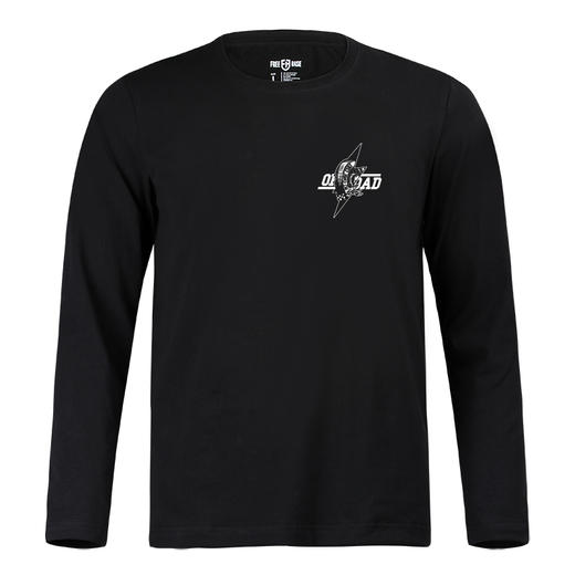 自由基地motorcycles系列轮胎设计图案印花新款长袖全棉T恤衫打底 NMT-2066 商品图1