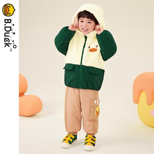 B.DUCK小黄鸭童装冬季休闲外套摇粒绒 BF5415020 商品图4