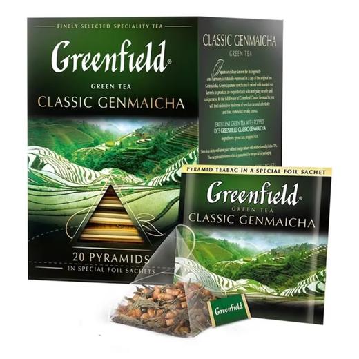 俄罗斯Greenfield格林啡德茶西柚红茶/人参绿茶/佛手柑红茶/玄米绿茶/白色乌龙茶-20包 商品图3