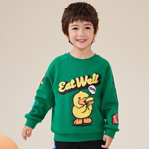 B.DUCK小黄鸭童装冬季圆领卫衣 BF5408082 商品图0