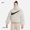 Nike/耐克棉服女子冬新款OVERSIZE风人造毛皮保暖夹克外套FN0461-104 商品缩略图0