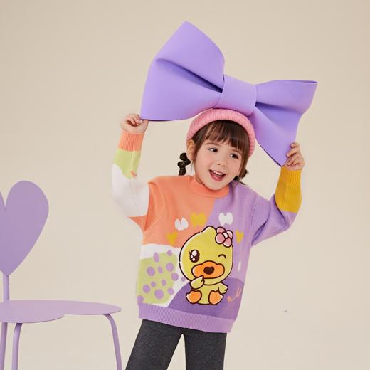 B.DUCK小黄鸭童装冬季套头针织衫毛衣 FF5412008 商品图1