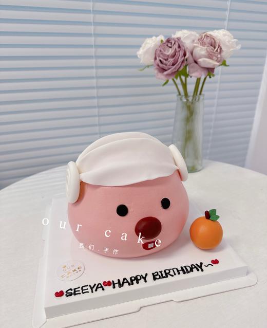 小海狸露比loopy立体卡通蛋糕-低糖处理无添加 商品图4