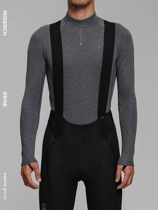 GRC桀骜无尽秋冬新款RESEARCH打底保暖公路自行车骑行服排汗衫男 商品图3