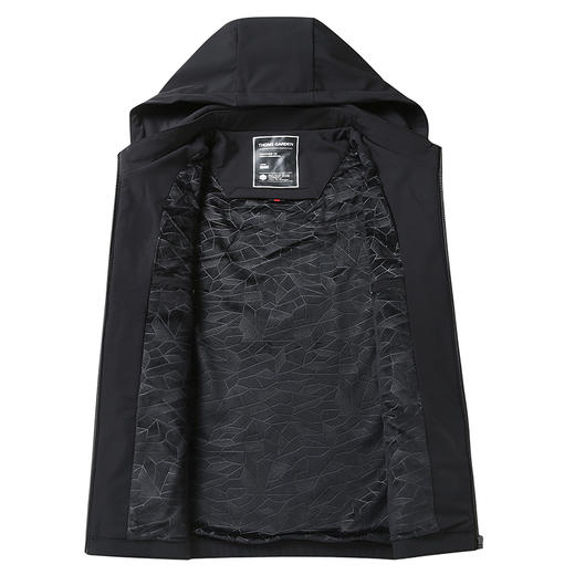 可拆卸帽【新款DWP】大依优型大码男装夹克外套加肥加大胖子休闲商务上衣大号百搭 商品图1