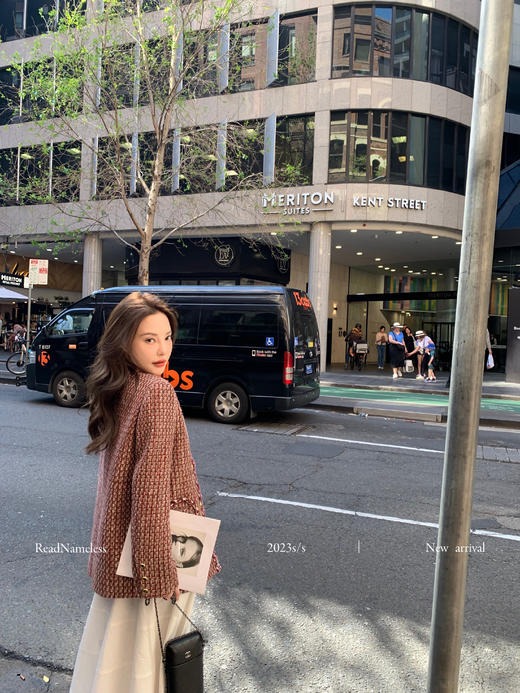 Read Nameless /纸醉金迷羊毛小香棉服红色 商品图4