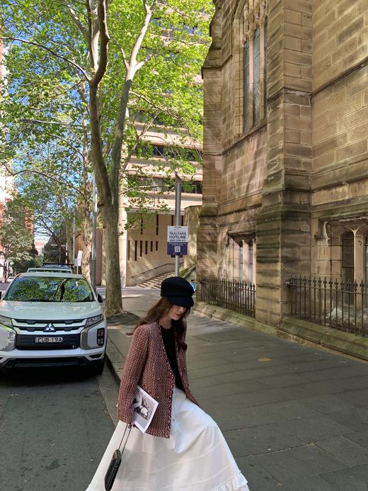 Read Nameless /纸醉金迷羊毛小香棉服红色 商品图3