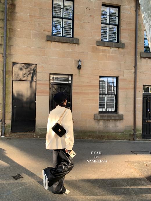 Read Nameless /休闲白色小香宽松外套+念念第一条皮裤 商品图14