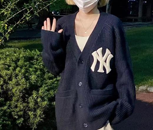 专柜1000+..New Era纽亦华秋冬款MLB联名款羊毛针织开衫 商品图7