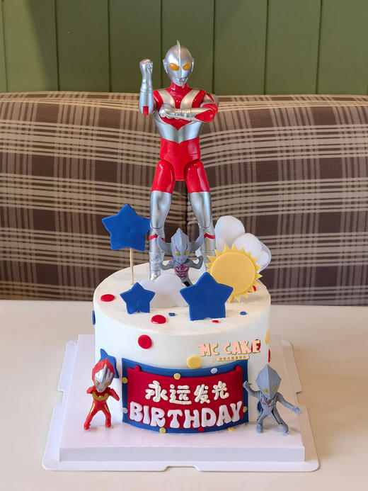大奥特曼玩偶蛋糕 商品图0