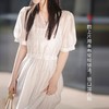 裁缝学苑AQ179 天丝泡泡袖无领收腰连衣裙纸样女装裙子打版裁剪板 商品缩略图3