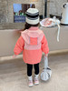 【时尚立领设计！女童冲锋衣】女童三合一可拆卸冲锋衣 秋冬新款 洋气女孩宝宝冬装儿童外套 可拆卸设计添趣味 三合一功能全面保护-QQ 商品缩略图1