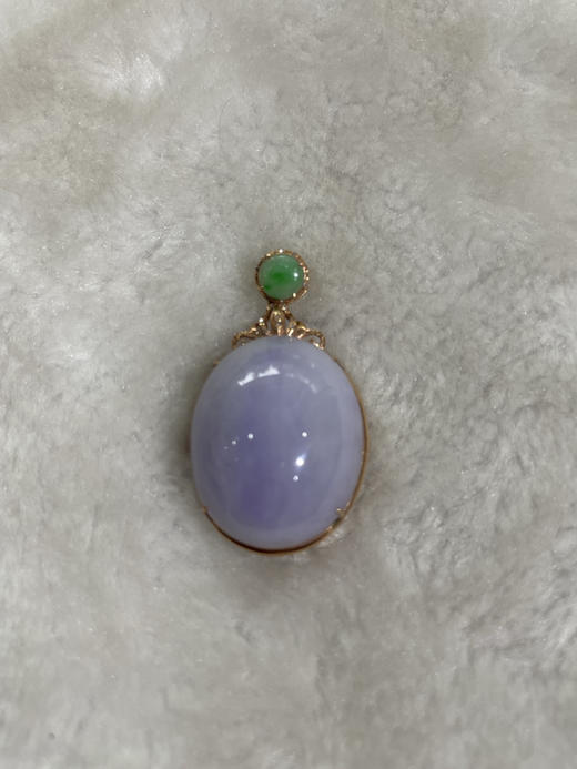 18k紫罗兰吊坠 商品图0