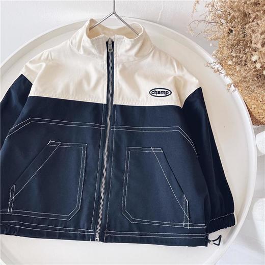 【时尚风格,其简约而精致！】男童秋装外套2023新款春秋儿童韩版休闲帅气童装中小童运动上衣热lm 商品图3