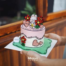 二次元兔兔 | 漫画风 可爱 有趣-低糖处理无添加