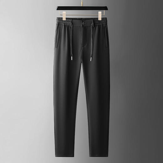 纯棉【新款DWN】大依优型大码直口休闲裤运动针织长裤加肥加大弹力舒适胖子肥佬裤子 商品图5