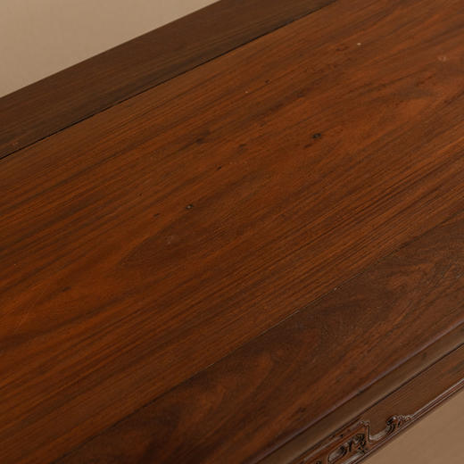 清 红木夹头榫螭龙纹大翘头案 商品图2