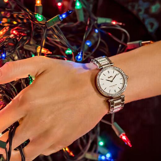 美国COACH蔻驰 CADIE系列复古小方表/PARK帕克系列小圆表 经典造型 皮带/钢带可选 石英表防水 一对一中检鉴定！ 商品图2