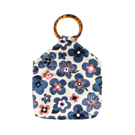 HUJI祤集Amber手提包插画花朵 商品图13