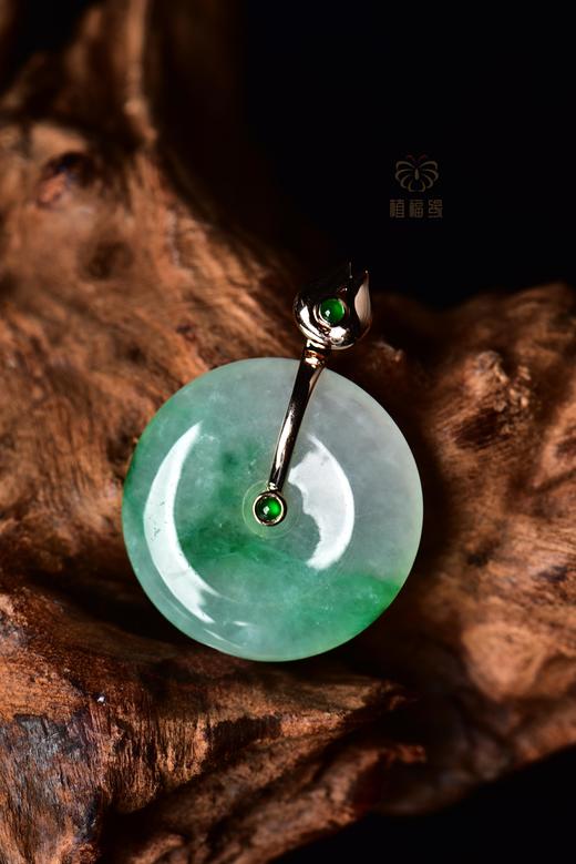 【一生平安】飘绿平安扣   GZ12309059 商品图2