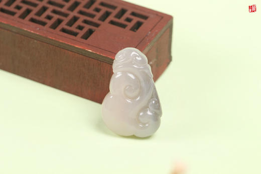 和田玉【如意】吊坠  配精美挂绳 商品图1