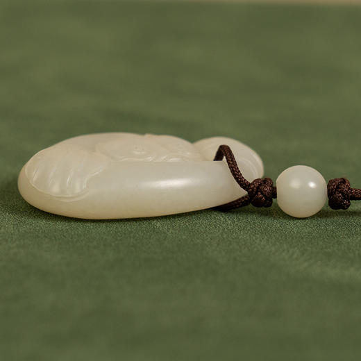和田玉雕鱼形挂饰 商品图4