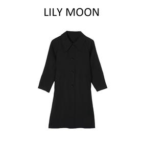 LILY MOON赫本风中长款风衣——La rolls
