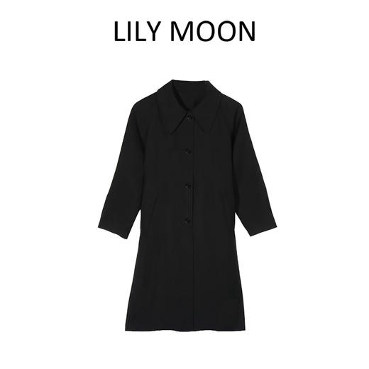 LILY MOON赫本风中长款风衣——La rolls 商品图0