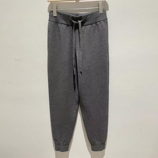 BURBERRY 巴宝莉 女士抽绳休闲运动裤 深灰色 8079368 A4706 商品图1