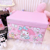 【三丽鸥大容量收纳箱】日式玉桂狗卡通库洛米可爱收纳箱，居家宿舍零食书本衣服收纳整理箱带盖 商品缩略图12