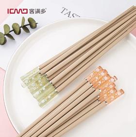 康巴赫生活馆客满多抗菌银离子合金筷5双装