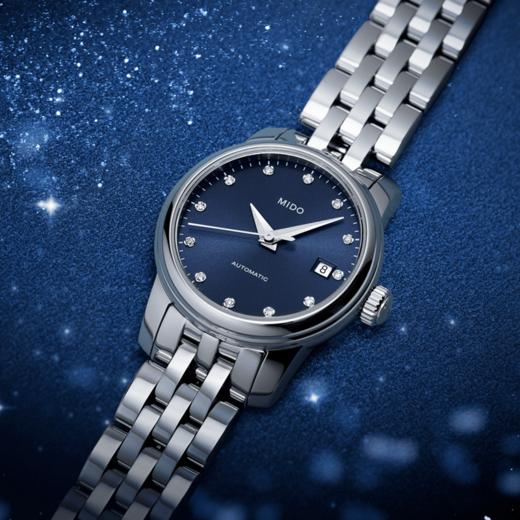 美度 MIDO 贝伦赛丽系列迷你小表盘女士腕表 M039.007.11.046.00 商品图5