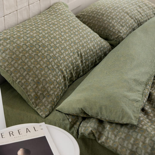 【京彩】纱布四件套-青林 商品图2