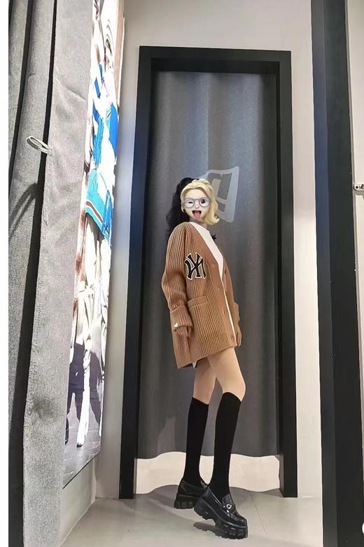 专柜1000+..New Era纽亦华秋冬款MLB联名款羊毛针织开衫 商品图3