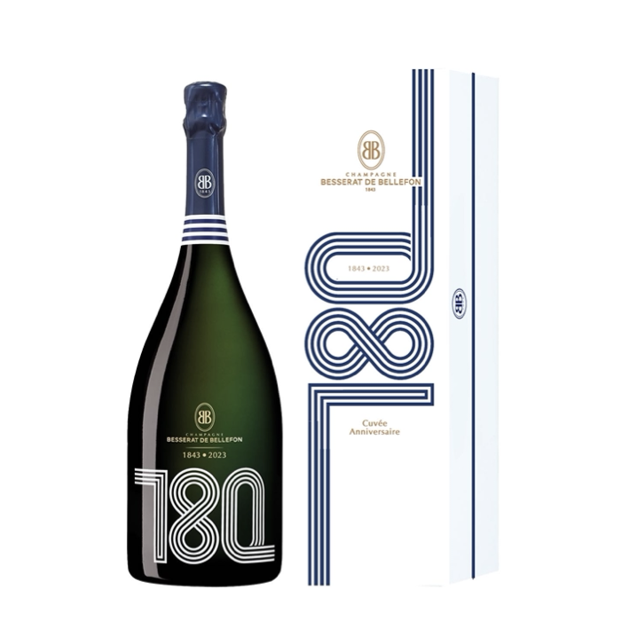 Besserat de Bellefon Cuvée 180 ème Anniversary Champagne 贝瑟百芬修道士珍藏版系列 180 周年纪念版