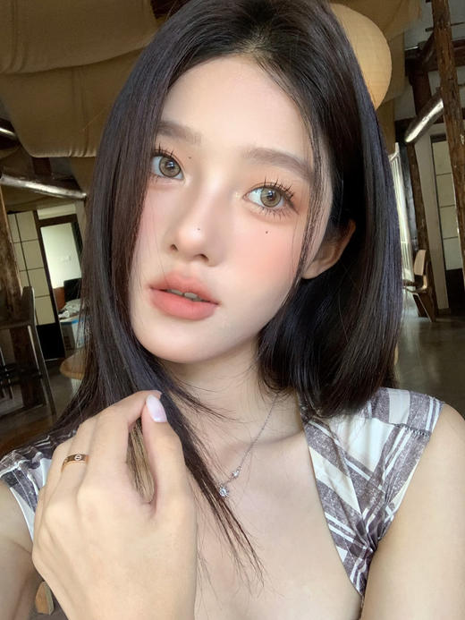 【中直径半年抛】LYMYCON-橙子温柔-14.2mm【年抛 0-1000度 含有525/575】 商品图2