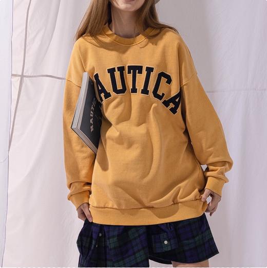 帆船 秋冬简约 400克重 水洗休闲宽松圆领卫衣男女款 NT-2678 商品图7