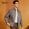 MD名盾男士立领夹克微弹秋季新品抗皱防风保暖干部商务行政外套 商品缩略图1