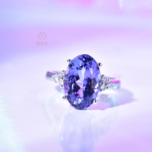 【蓝色的梦】坦桑石戒指    CB12308095 商品图3