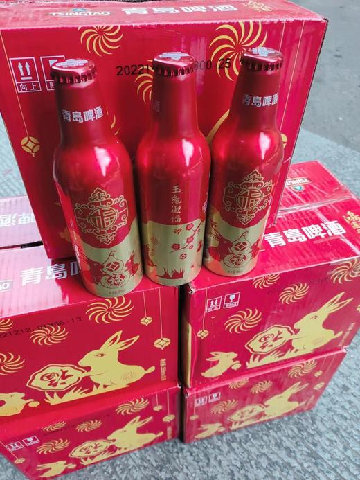 鸿运当头青岛啤酒一箱 商品图1