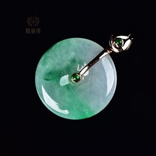【一生平安】飘绿平安扣   GZ12309059 商品图4
