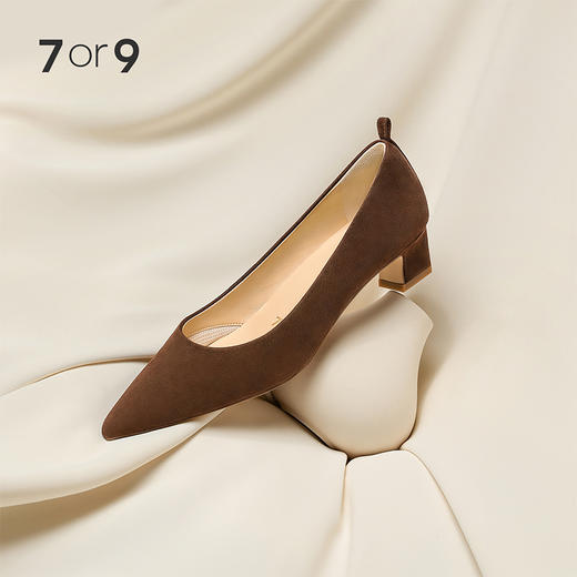 【促销款】7or9-空气棉高跟鞋沉香 商品图0