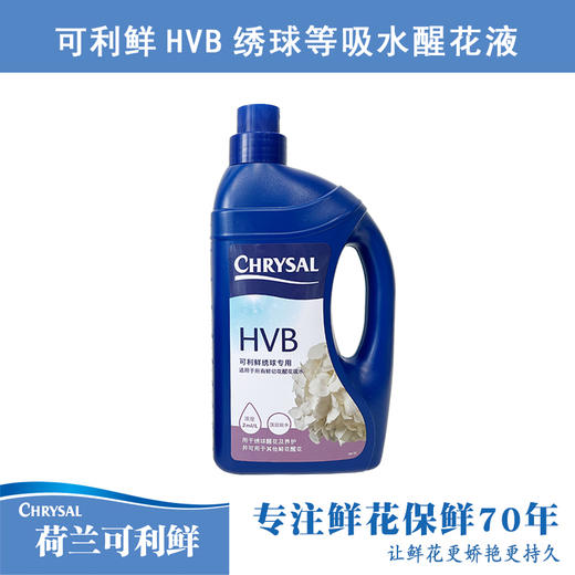 【荷兰可利鲜】可利鲜HVB醒花吸水批发商/花店/家庭用250ml/1L液体装  专注鲜花保鲜70年 让鲜花更娇艳更持久（新疆、西藏、内蒙古不包邮; 港澳台区域暂不发货。其他地区包运费） 商品图0