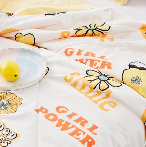 梦洁 水洗抗菌夏被 柠夏 200*230cm 商品图0