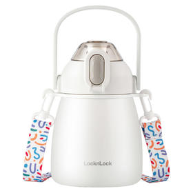 LHC3311WHT 乐扣乐扣 墩墩大肚保温杯1.0L（白）