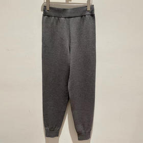 BURBERRY 巴宝莉 女士抽绳休闲运动裤 深灰色 8079368 A4706