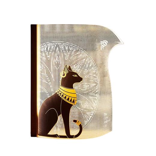 大英博物馆 盖亚·安德森猫系列 不规则ins风氛围感报纸氛围灯伴睡灯礼盒 商品图5